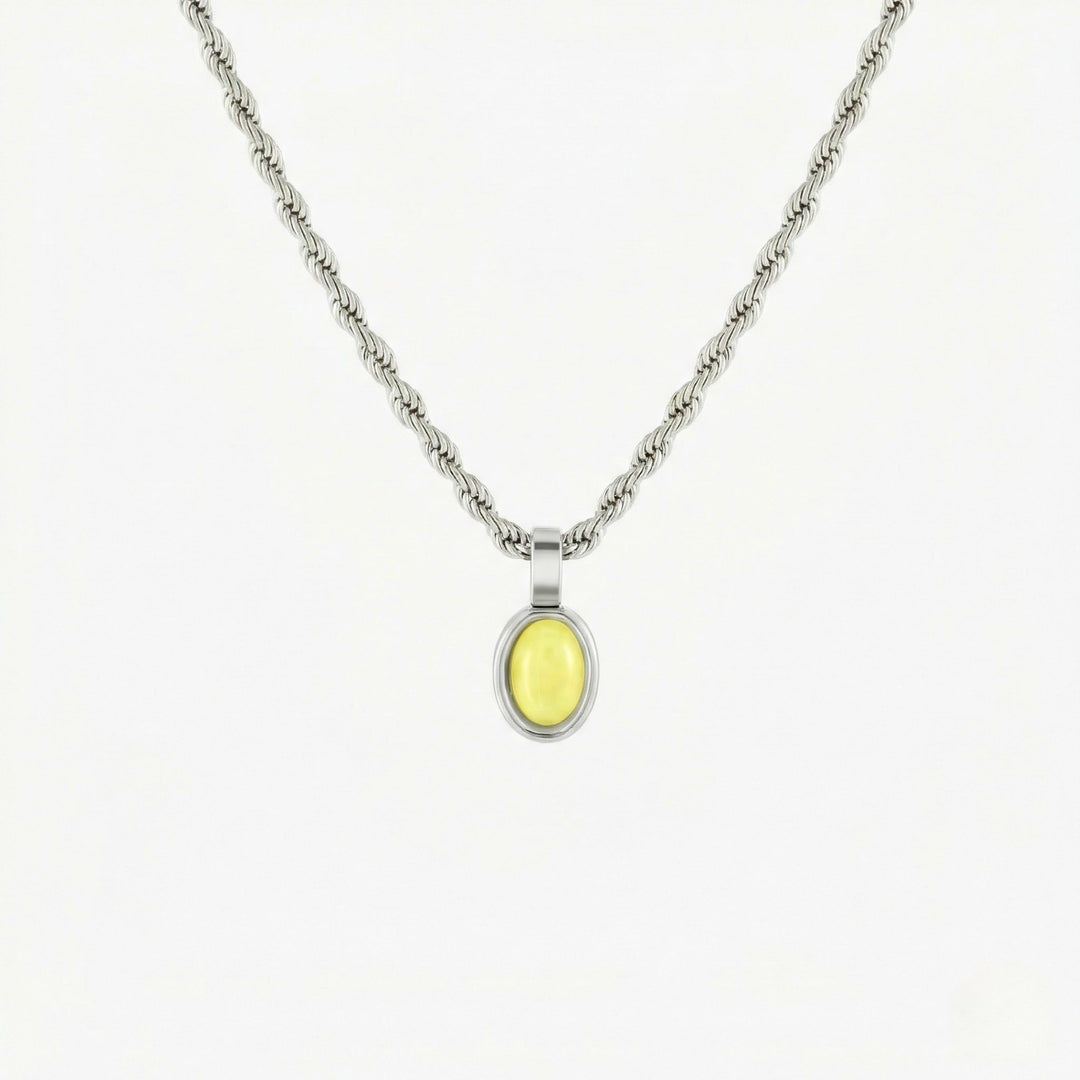 Geschenkidee: Damen Aventurin Halskette, verstellbar, wasserfest, hypoallergener Naturstein-Schmuck.