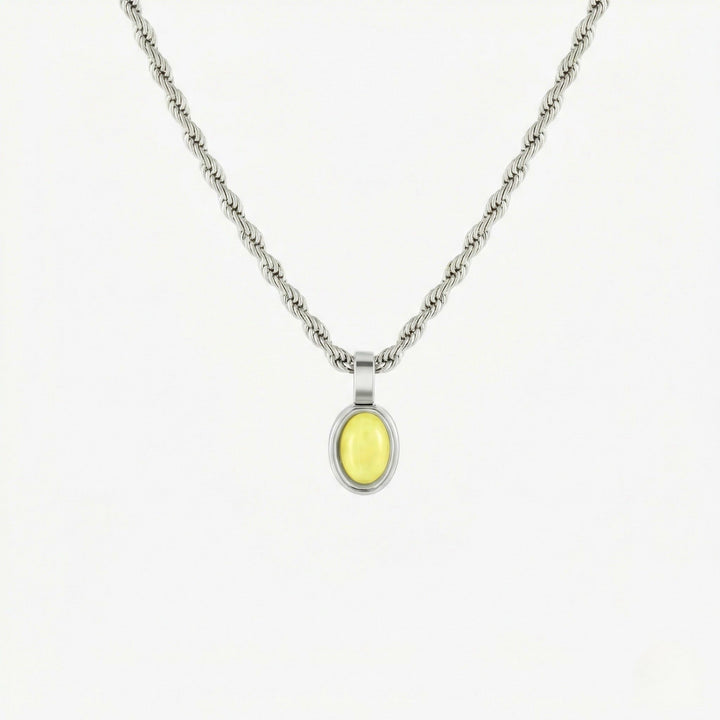 Geschenkidee: Damen Aventurin Halskette, verstellbar, wasserfest, hypoallergener Naturstein-Schmuck.