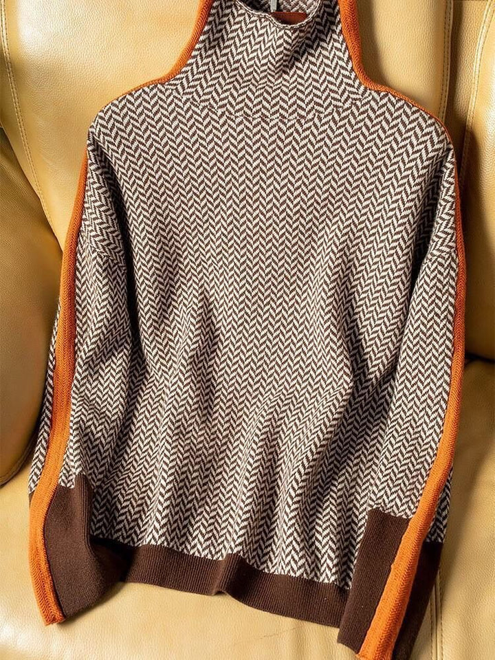 Kuscheliger Strick-Pullover für Damen, warm & weich. Ideal für Winter- und Herbsttage. Stilvolle Damenmode.