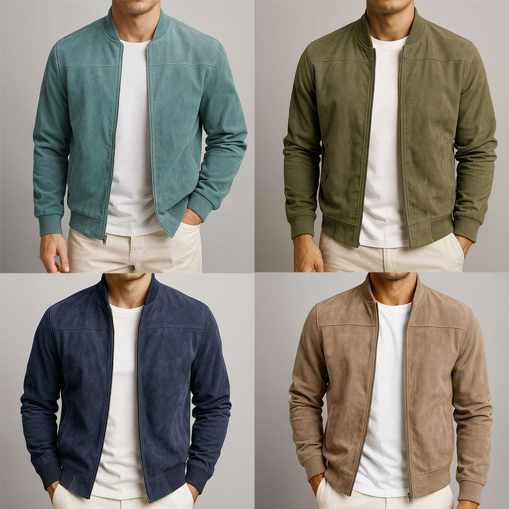 Elegante Herren Bomberjacke: Robuste und bequeme Jacke, ideal für den täglichen Gebrauch und Outdoor-Aktivitäten.
