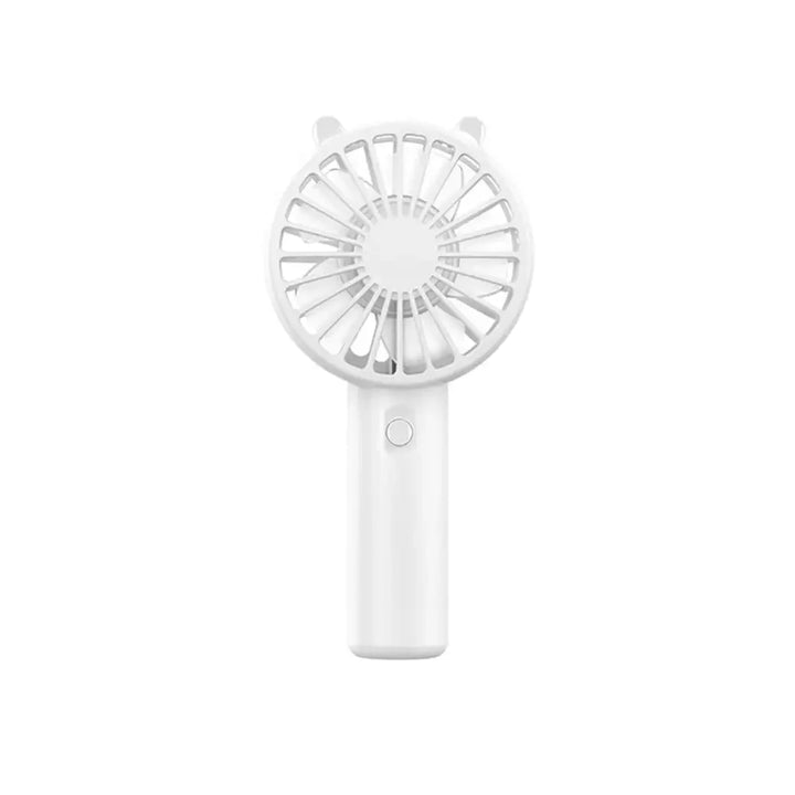 Robuster tragbarer USB Handventilator für maximale Frische. Wiederaufladbar, dein praktisches Gerät für den Sommer.