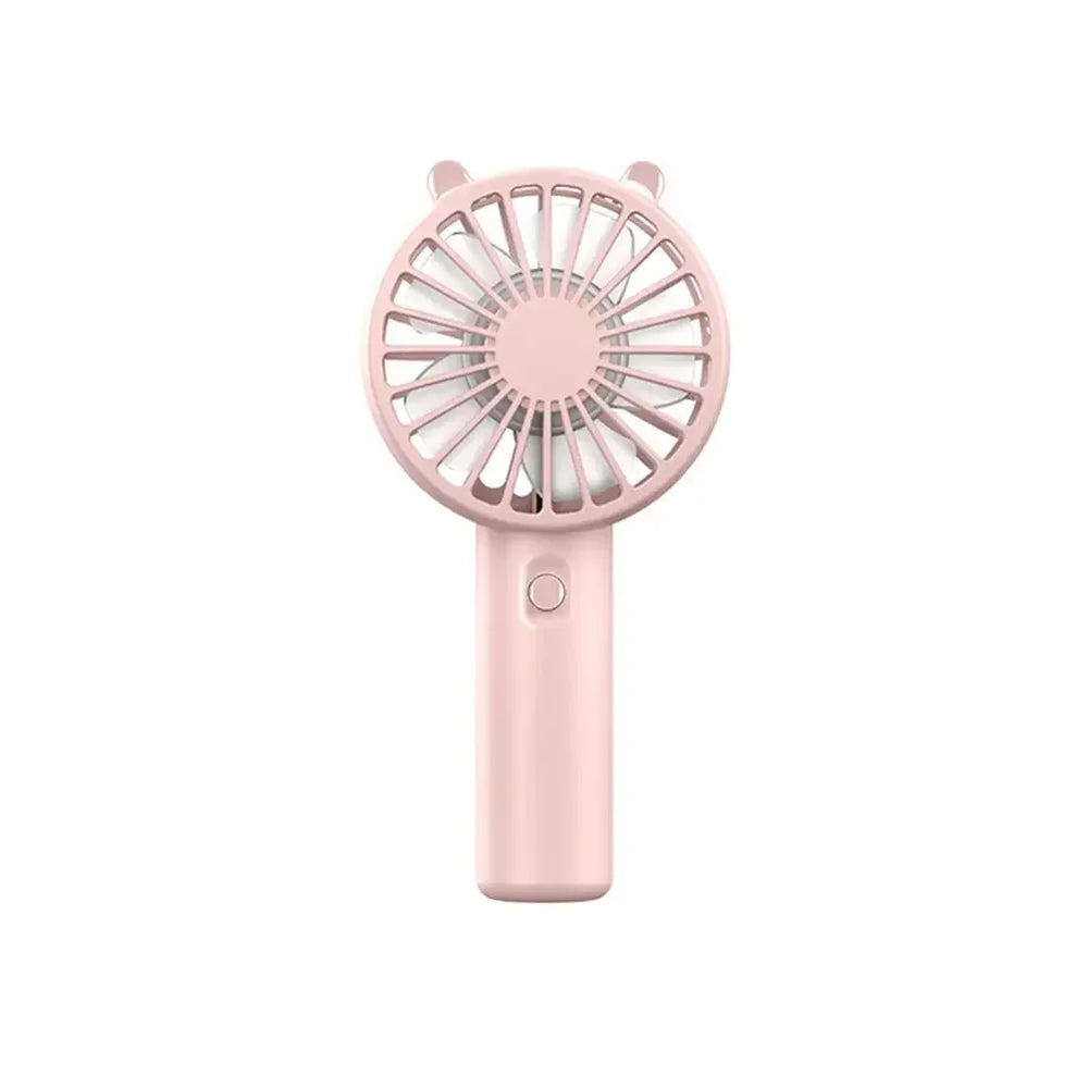 Kompakter USB Ventilator, wiederaufladbar, bietet erfrischende Brise. Perfekt für Hitze, Büro & Outdoor-Aktivitäten.
