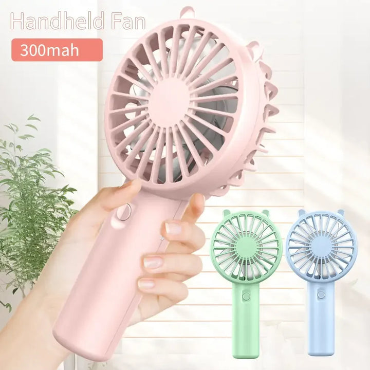 Mini Handventilator mit USB-Ladefunktion, tragbar & leicht. Dein cooles Gadget gegen Sommerhitze.