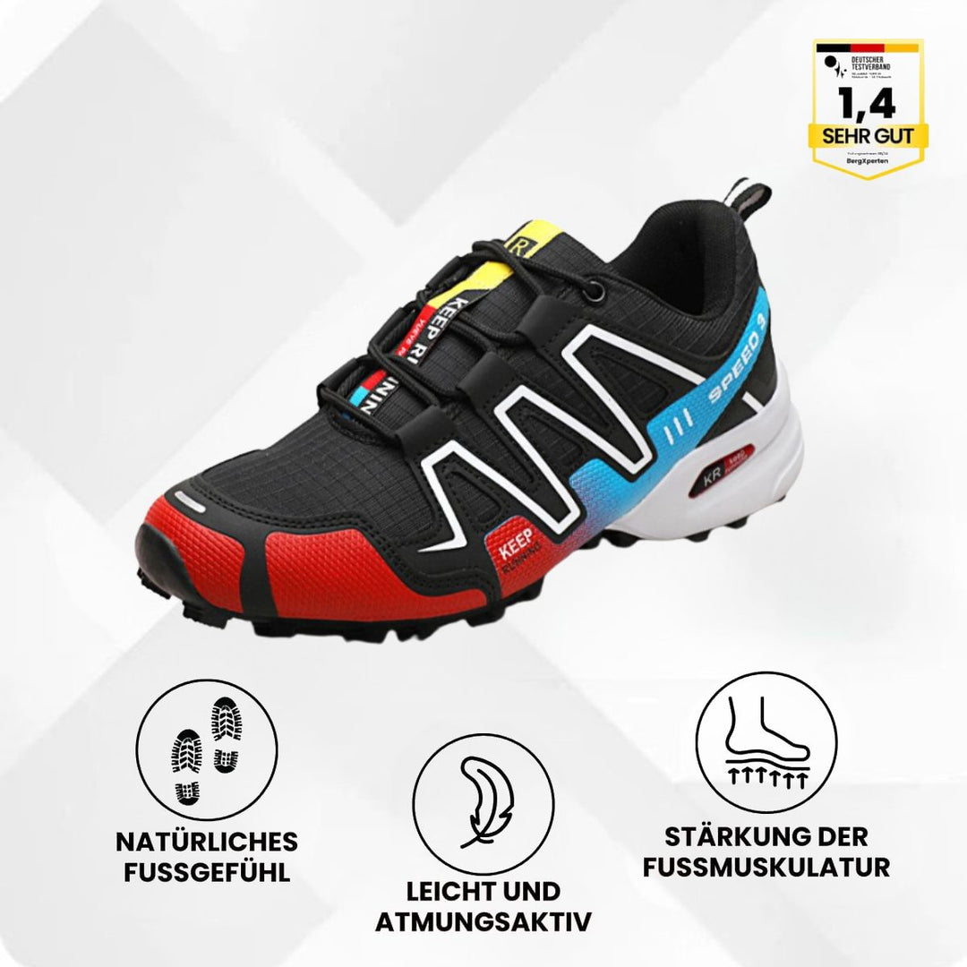 Leichte & wasserdichte Trekkingschuhe unisex, ideal für Wanderungen; bequeme Schuhe für den Outdoor.