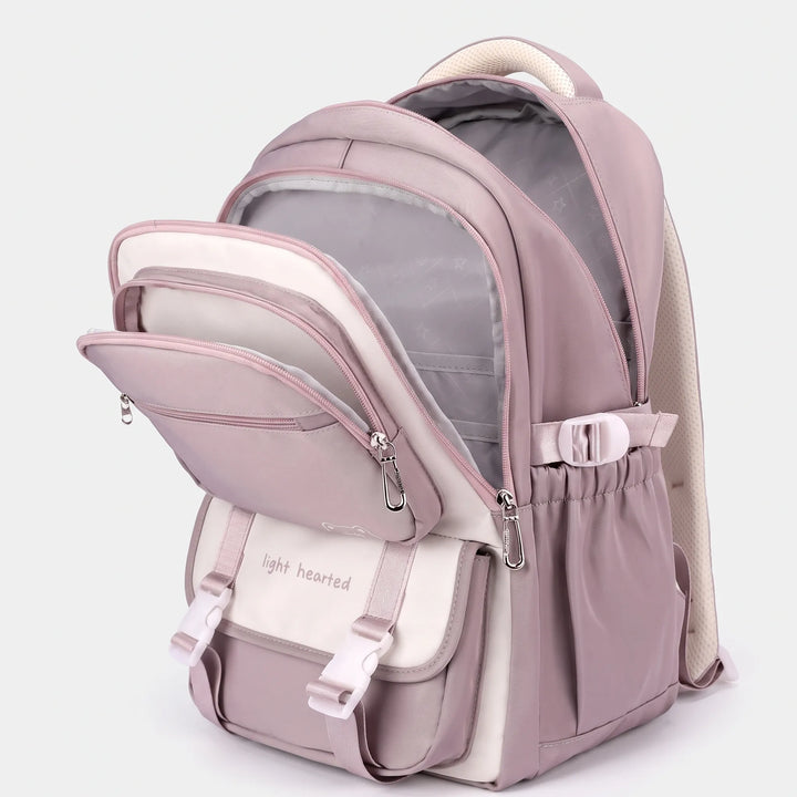 Robuster Teenager Schulrucksack für Jungen und Mädchen, viel Stauraum für Schule und Uni.