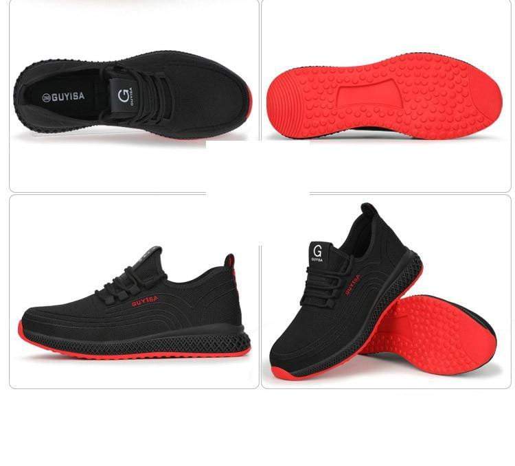 Schutzschuhe mit Stahlkappe für Handwerker, perfekt für Werkstatt & Montage.