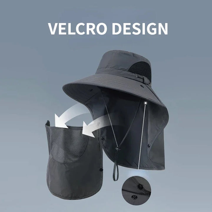 Faltbarer Unisex Sommerhut mit UV-Schutz, perfekt für Strand, Urlaub & Reise.