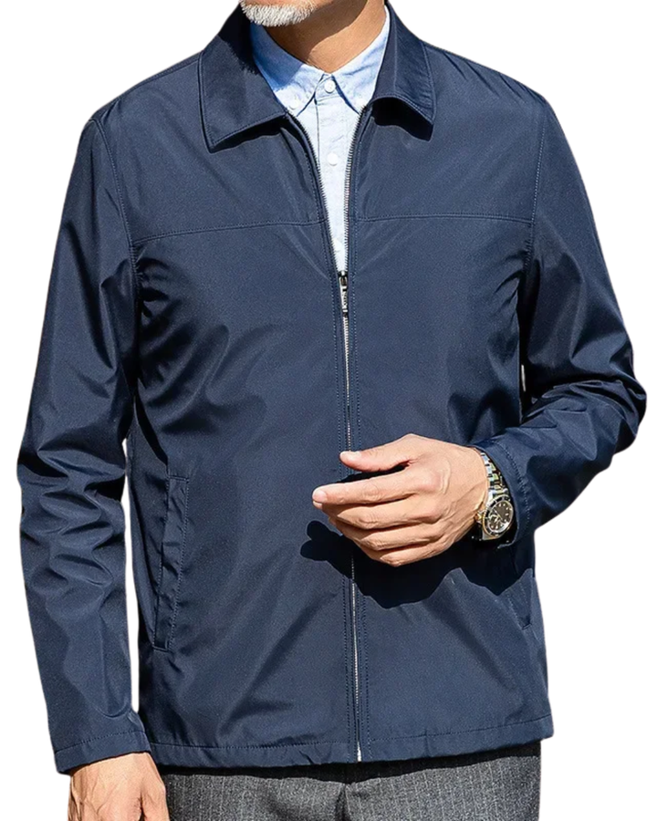 Moderne Slim Fit Business Jacke für Herren, ideal für Büro & Freizeit. Atmungsaktive Übergangsjacke, langarm.
