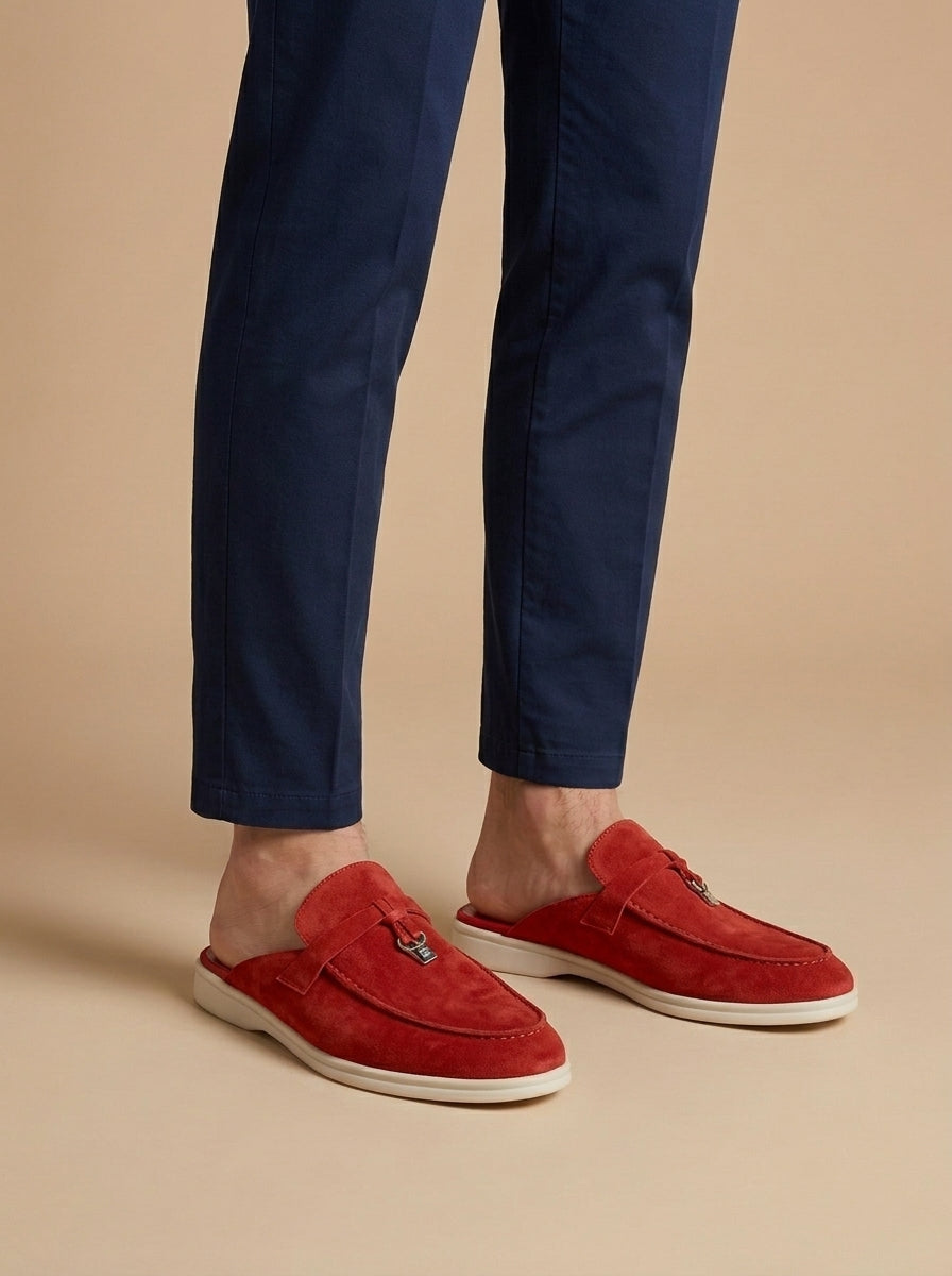 Herren Slipper Mules mit rutschfester Sohle, bieten optimalen Halt und Komfort für den Sommer.