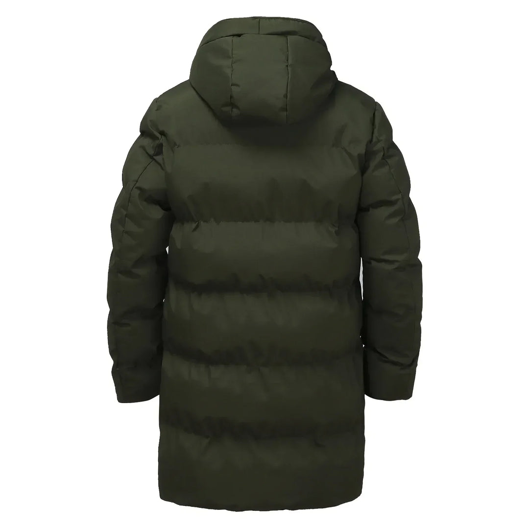 Praktische Freizeitjacke für Herren, leicht zu packen, ideal für Reisen im Herbst.