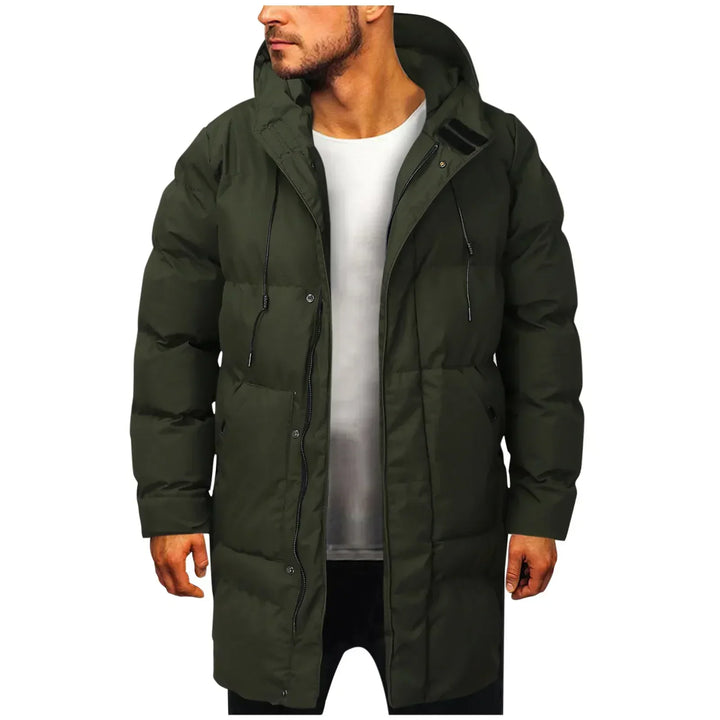 Stilvolle Herrenjacke, Übergangsmodell, optimal für Herbst und Frühling, robustes Material.