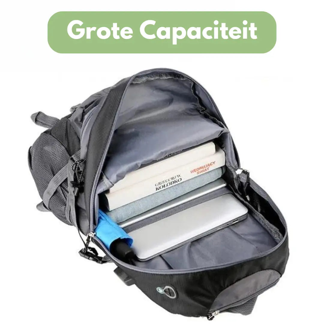 Hochwertiger 40L Rucksack, wasserdicht und langlebig, für anspruchsvolle Outdoor-Touren.