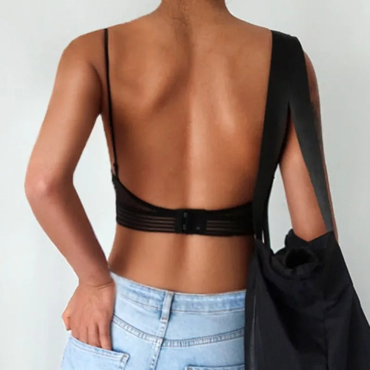 Damen Rückenfreier BH, trägerlos & unsichtbar. Perfekt für Abendmode, Sommerkleider.