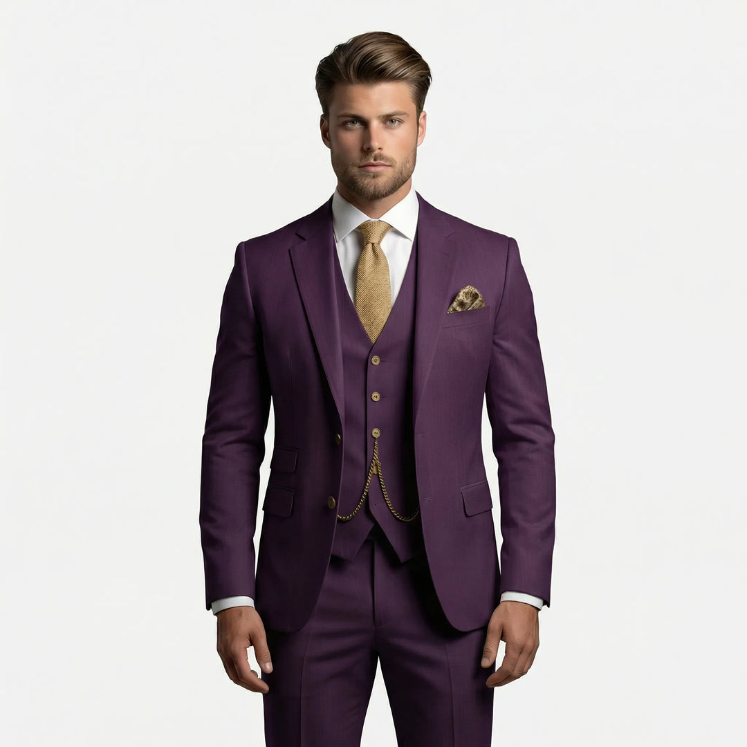 Stilvolles Herren Anzugset "Yannick" in Slim Fit. Perfekte formelle Kleidung für jede Feierlichkeit.